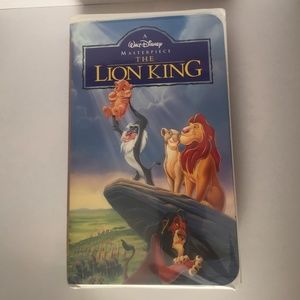 Masterpiece Collection The Lion King VHS Tape Vintage